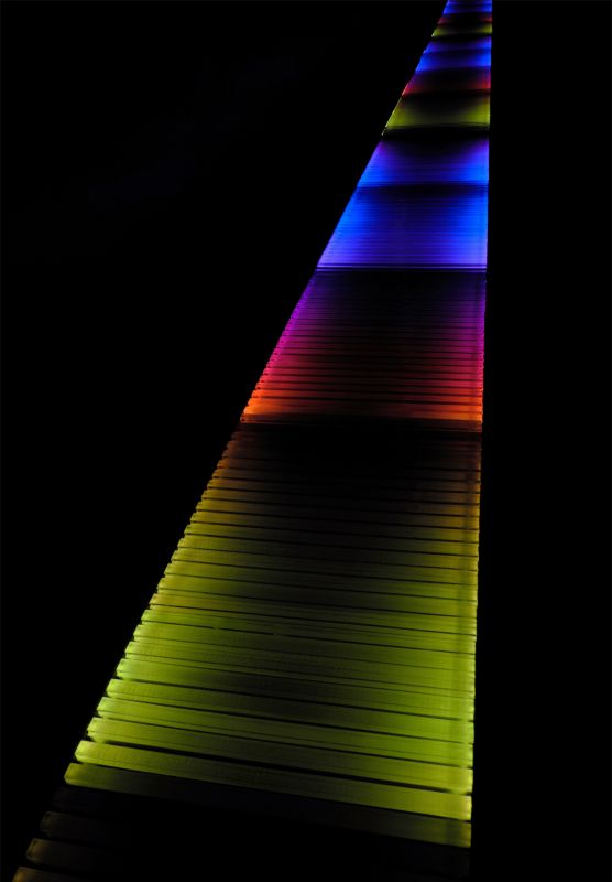 Конвектор внутрішньопідлоговий Teplowatt 2500х265 LUX чорно-білий