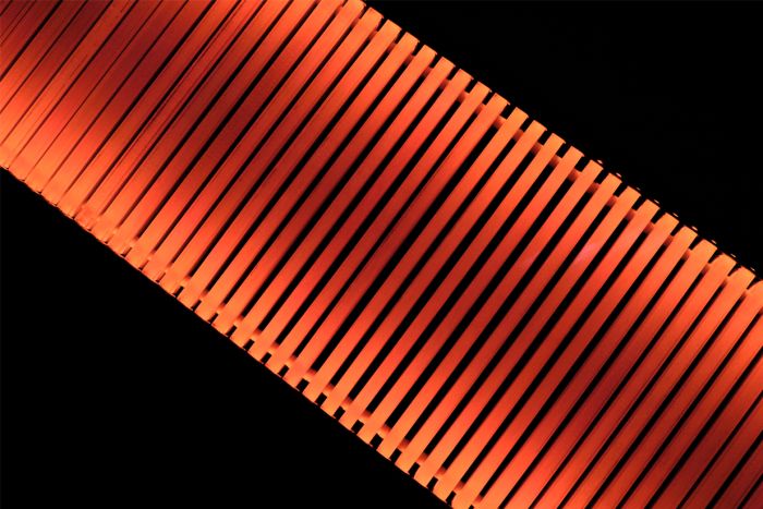 Конвектор внутрішньопідлоговий Teplowatt 2500х265 LUX чорно-білий