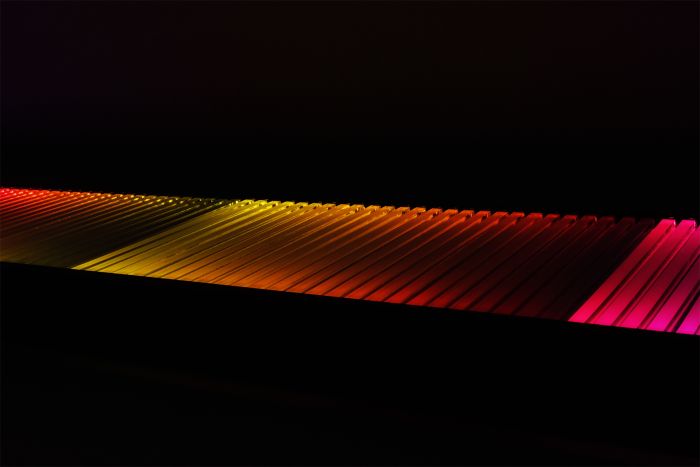 Конвектор внутрішньопідлоговий Teplowatt 2500х265 LUX чорно-білий