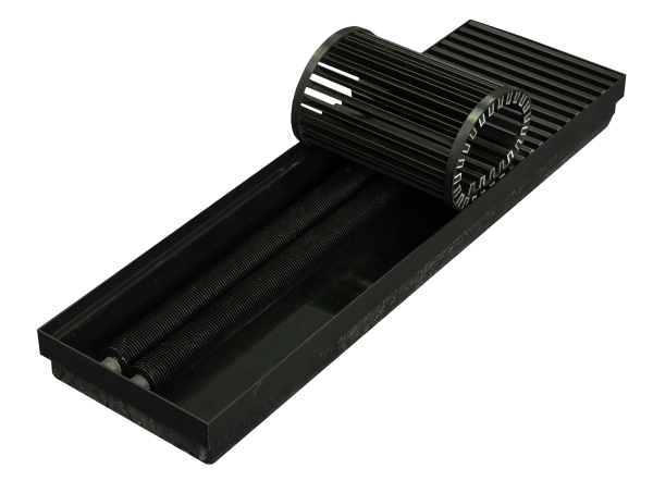 Решітка алюмінієва кольору RAL для конвектора Teplowatt 500х200 з висотою 16 мм